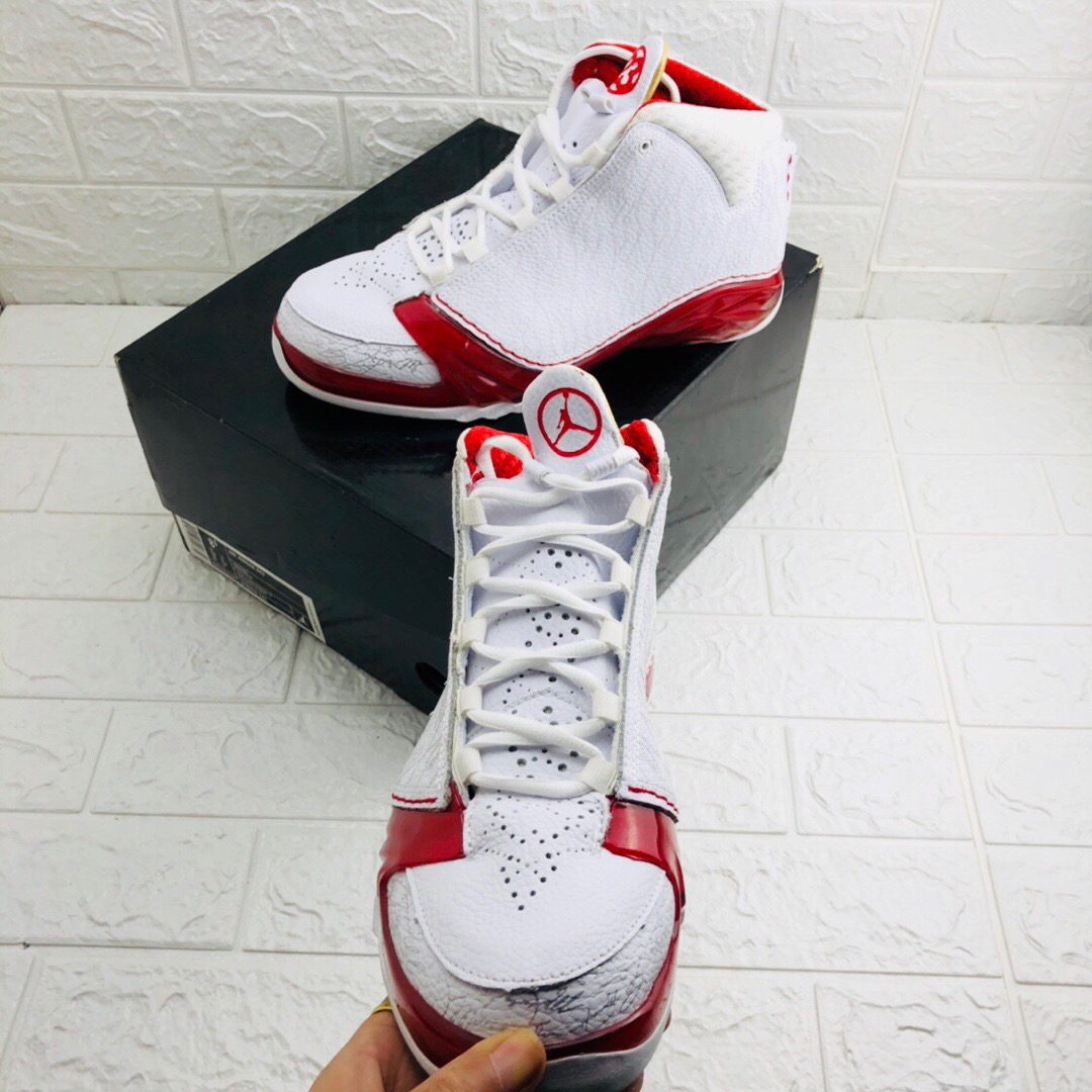 Authentic Air Jordan 23 White Red